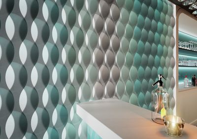 Verticale lamelgordijnsystemen, SG 2950, Multi Visio, 3D Vertical Waves