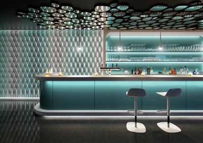 Verticale lamelgordijnsystemen, SG 2950, Multi Visio, 3D Vertical Waves