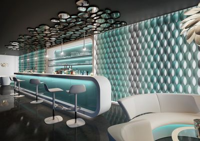 Verticale lamelgordijnsystemen, SG 2950, Multi Visio, 3D Vertical Waves