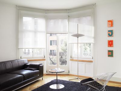 Roller Blind Systems, Room shot "Private Residence", Bern, Switzerland
