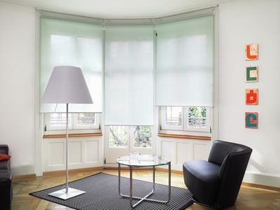 Roller Blind Systems, Room shot "Private Residence", Bern, Switzerland